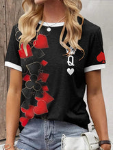 Frauen Poker T-Shirt